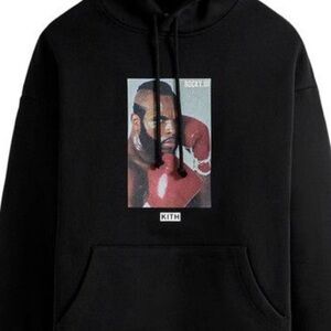 Kith Black Hoodie with Mr T